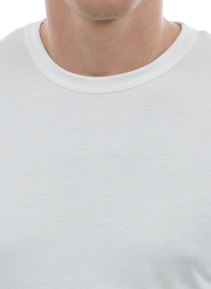 100% Bamboo Men's Short Sleeve Crew Neck sapphire blue bamboo tshirt