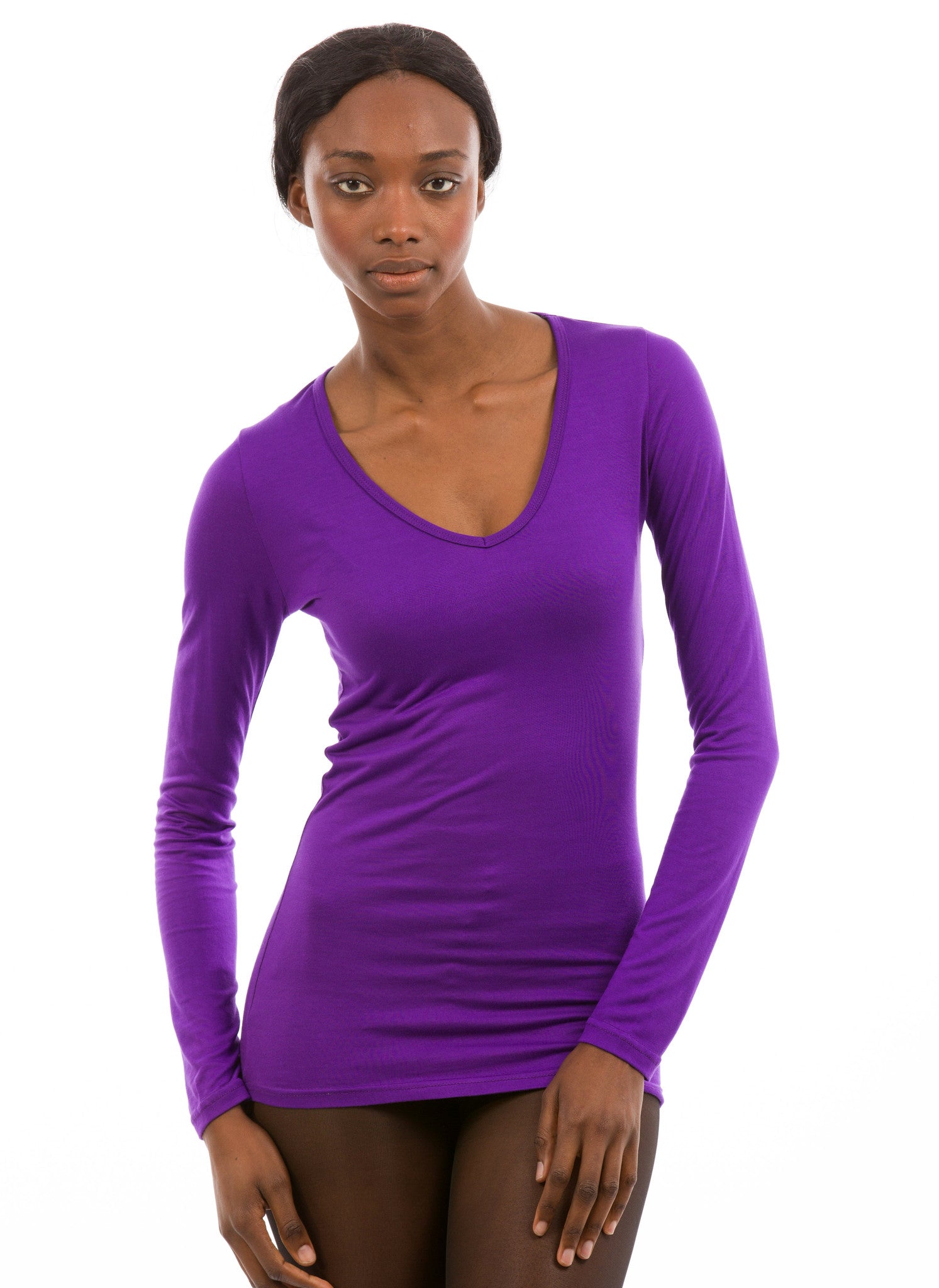 Women's Long Body Hoodie Top (Solid Bamboo Green) main image 1