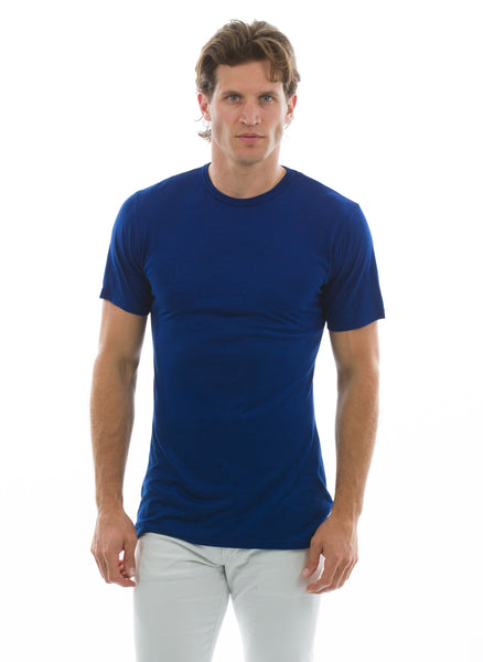 100% Bamboo Men's Short Sleeve Crew Neck – The Bamboo Shirt