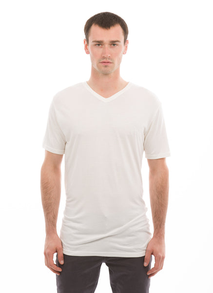 white bamboo tshirt